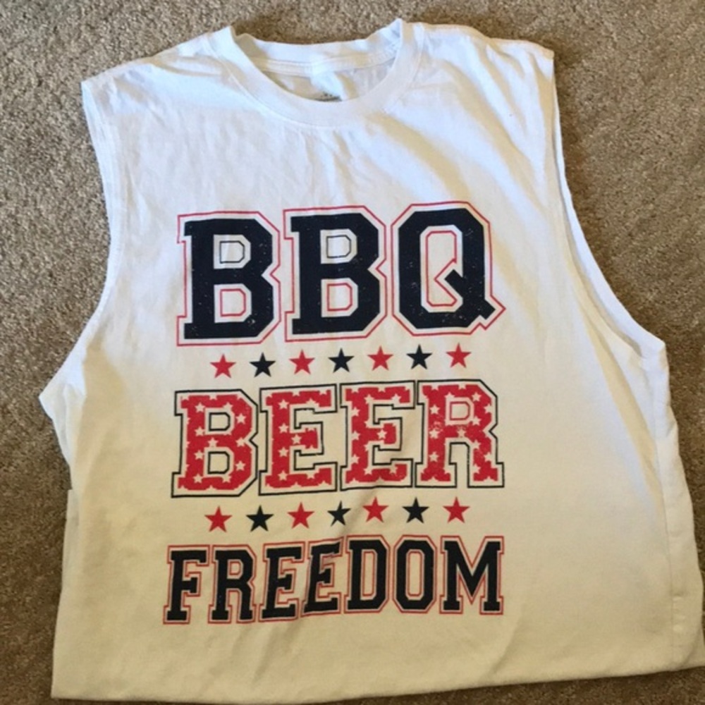 Never worn patriotic shirt